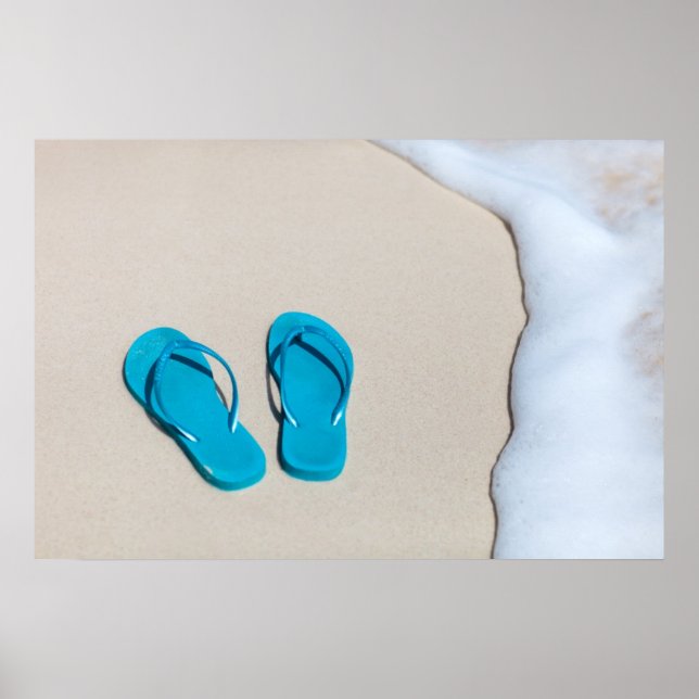 Poster praia oceânica (Frente)