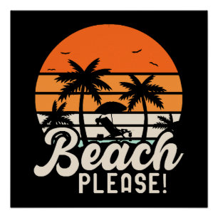 Pôster Praia Por Favor