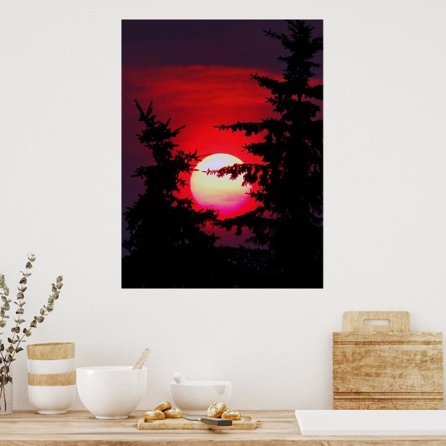 Poster Prairie Sunset (Cozinha)