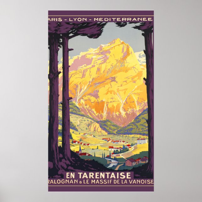 Pôster Pralognan de la Vanoise (Frente)