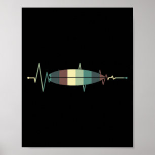 Poster Prancha de Surf Surf Surfista Surfista Batimento C