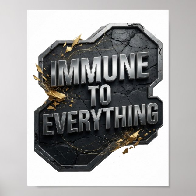 Poster Prata Ousada IMUNE A TUDO (Frente)