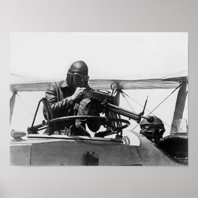 Poster Prática-alvo de armas aéreas - WW1 (Frente)