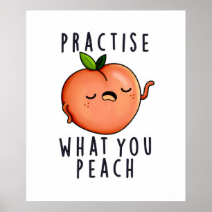 Poster Pratique O Que Você Ensina Com Um Fruta Positivo