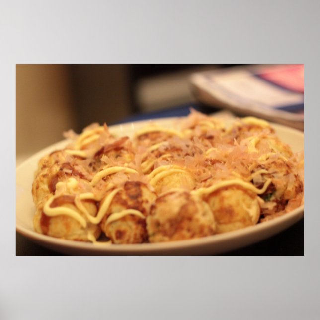 Pôster prato de carne (Frente)