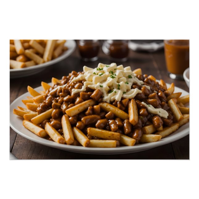Pôster Prato de Poutine (Frente)