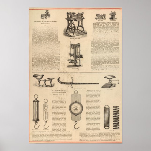 Pôster Pratt e Whitney Company (Frente)