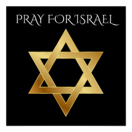 PÔSTER PRAY FOR ISRAEL