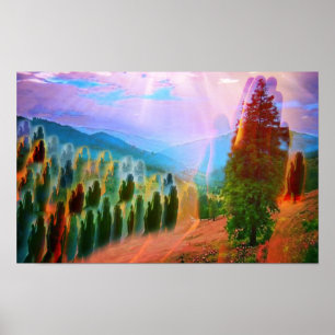 Poster Praying para o resto