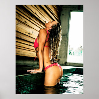 Poster Prazer de piscina