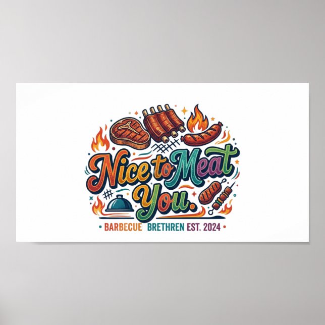 Poster Prazer em Conhecê-lo – Camiseta Engraçada com Troc (Frente)