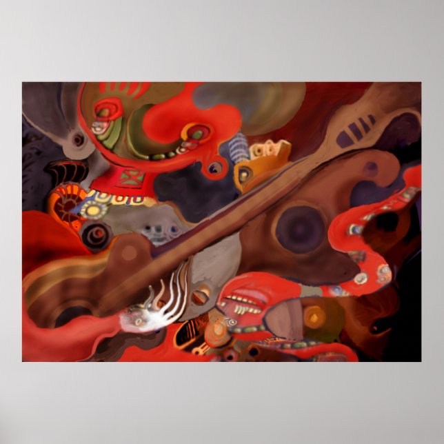 Pôster Pré-columbinos pop (Frente)