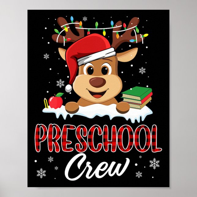 Poster Pré-Escolar Tripulantes Engraçados Professores Chr (Frente)