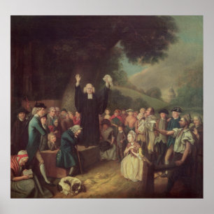 Pôster Preaching de George Whitefield
