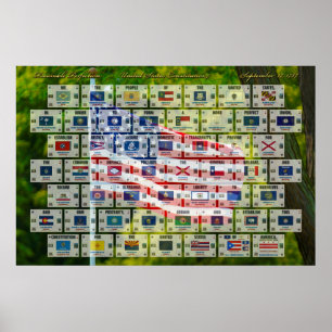 Poster Preâmbulo - Constituição dos EUA