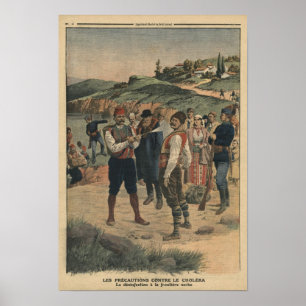 Poster Precautions taken to prevent cholera