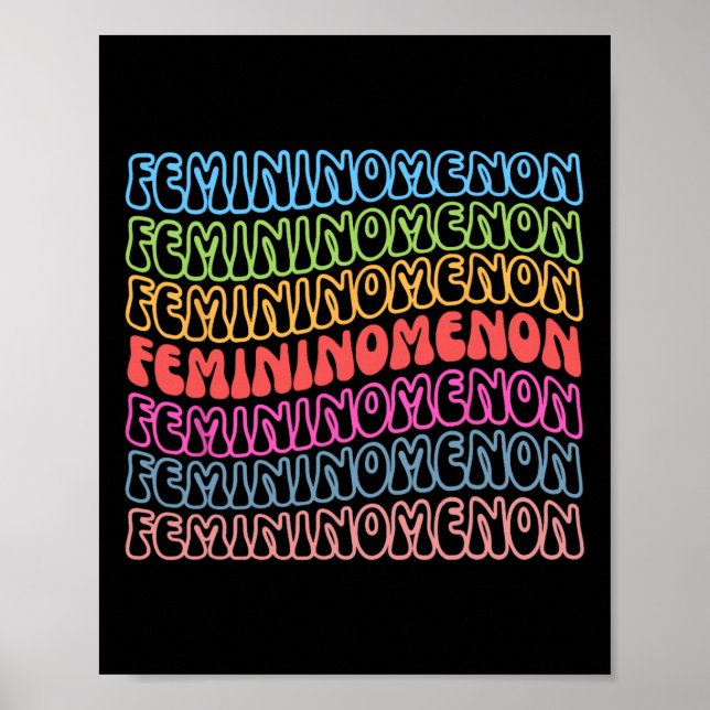 Poster Precisamos Mesmo De Um Fenômeno Feminino (Frente)