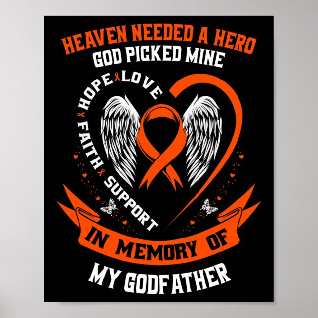 Poster Precisava De Um Herói Que Deus Pegou Meu Padrinho  (Frente)