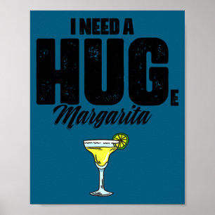 Poster Preciso de uma enorme margarita cinco de mayo bebe