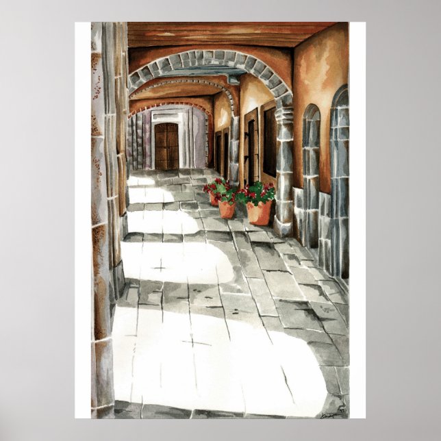 Pôster Precoce de manhã em San Miguel (Frente)