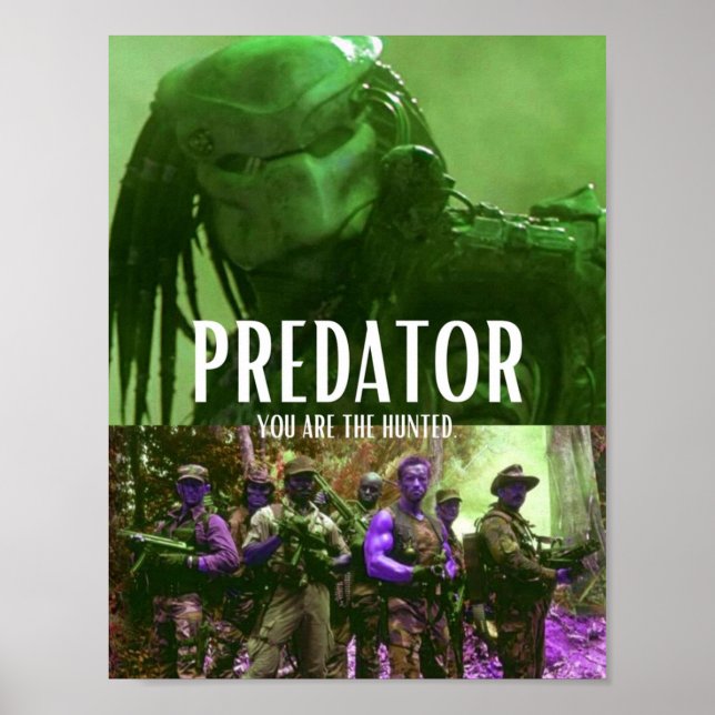 Poster Predator You are the Hunted (Frente)