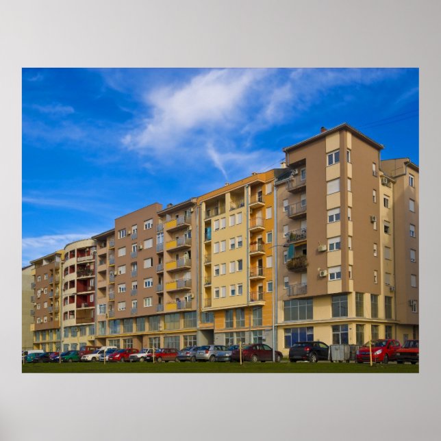 Poster prédio de apartamentos (Frente)