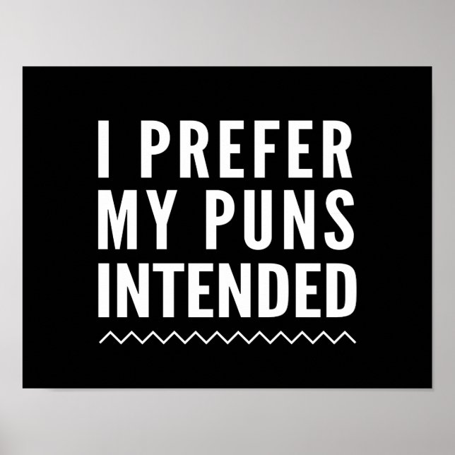 Pôster Prefiro Meus Peças Destinados (Frente)