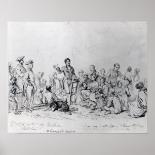 Pôster Pregador de The Field, 1837