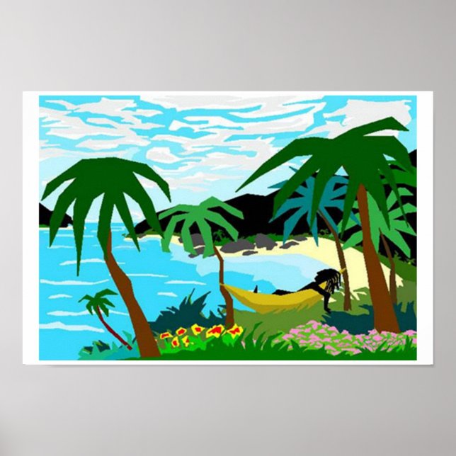 Pôster Preguiçoso (Frente)