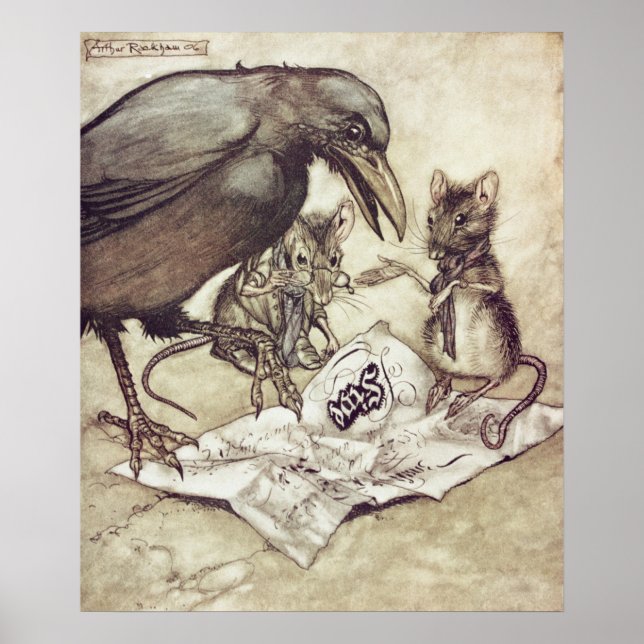 Pôster Preguiçoso!" gritou Salomão em fúria" (Frente)