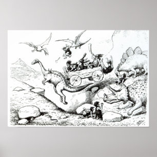 Pôster Prehistoric Peeps, 1894