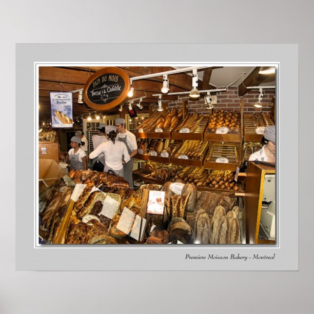 Pôster Premiere Moisson Bakery - Montreal (Frente)