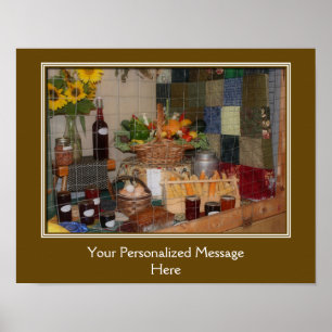 Pôster Prêmio de produto equitativo por país personalizad