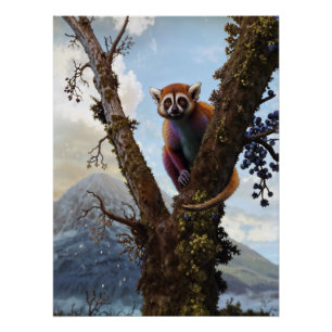 Pôster Prendendo com um Lemur