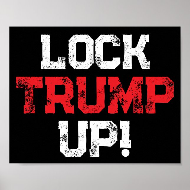 Poster Prender Trump Política (Frente)