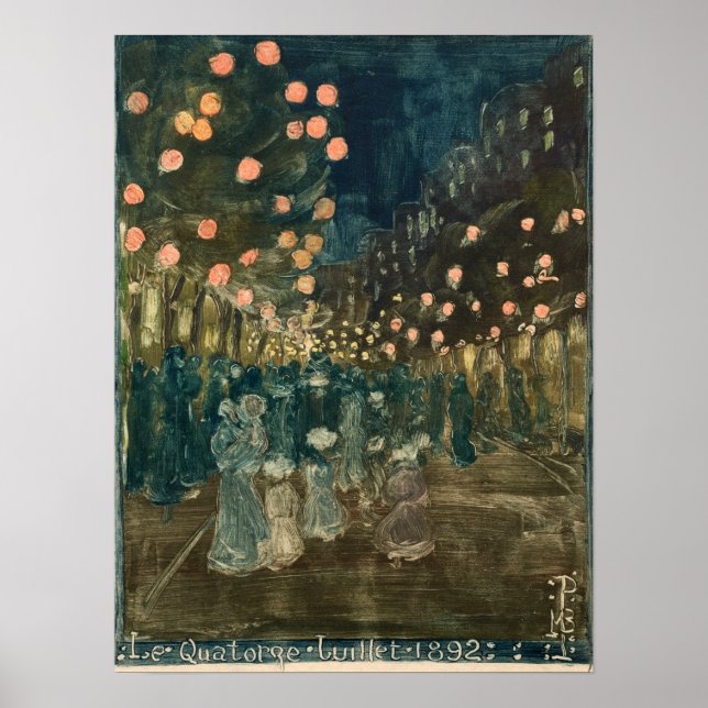 Poster Prendergast - Bastilha Day (Frente)