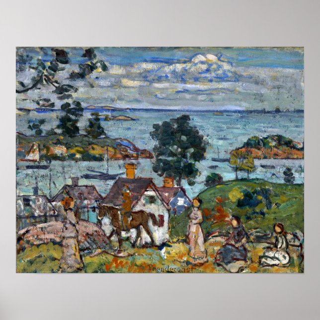 Poster Prendergast - Gloucester Harbour (Frente)