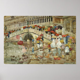 Poster Prendergast - Guarda-chuvas Na Chuva