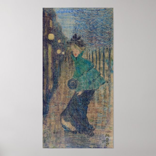 Poster Prendergast - Lady 1891 (Frente)