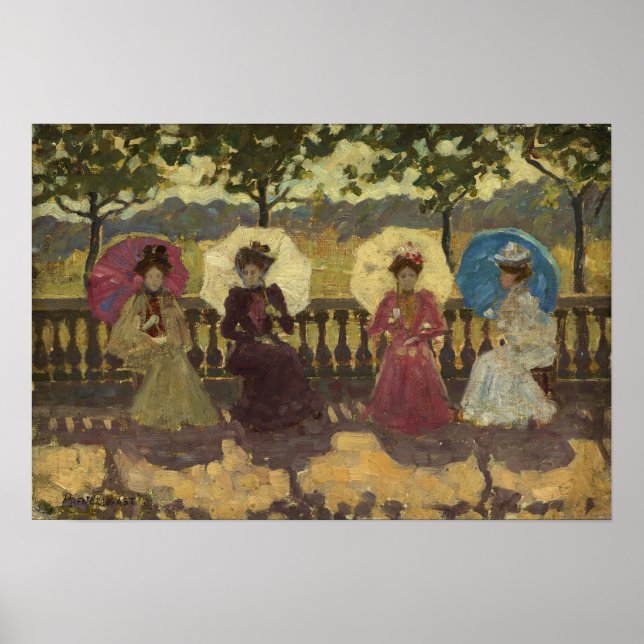Poster Prendergast - No Parque Paris (Frente)