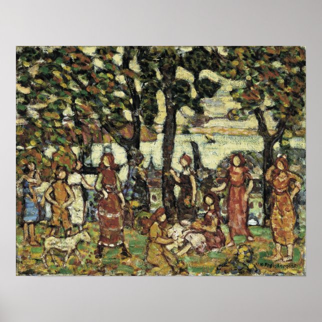 Poster Prendergast - outono (Frente)