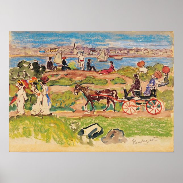 Poster Prendergast - Passeio (Frente)