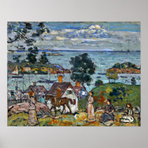Poster Prendergast - Porto de Gloucester
