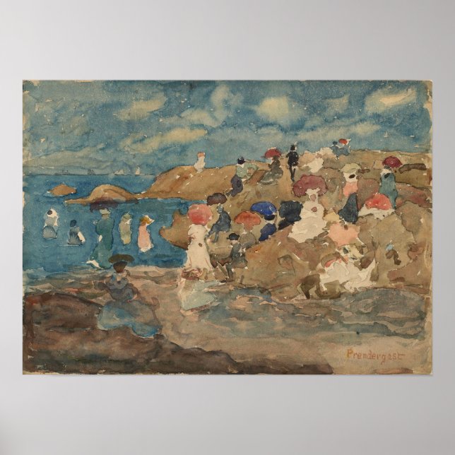 Poster Prendergast - Revere Beach (Frente)