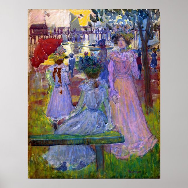 Poster Prendergast - Tarde Da Tarde De Verão (Frente)