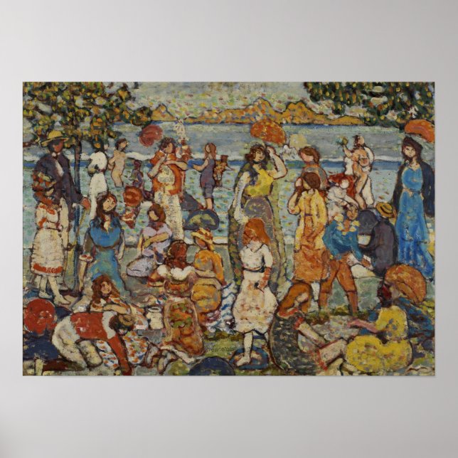 Poster Prendergast - The Beach (Frente)