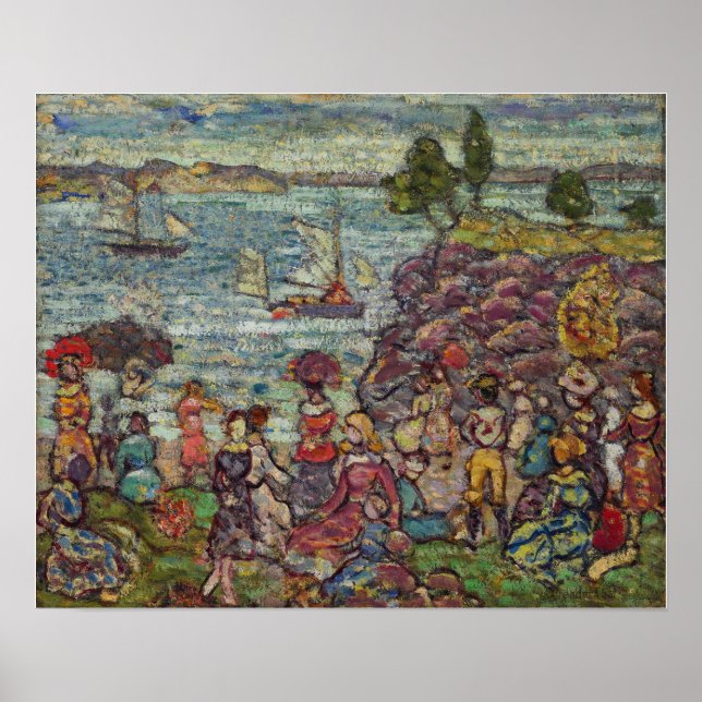 Poster Prendergast - The Boat Race (Frente)