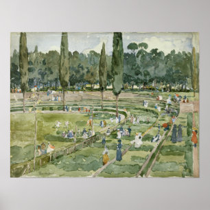 Poster Prendergast - The Race Track 1898