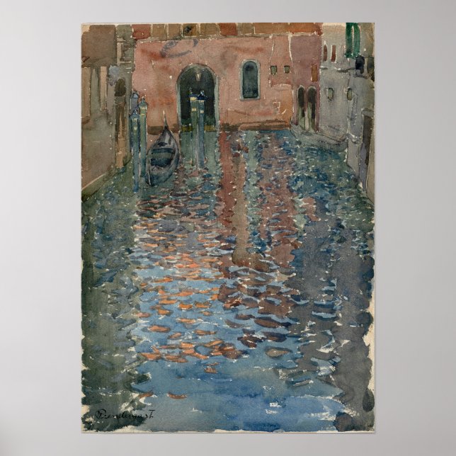 Poster Prendergast - Venetian Canals (Frente)