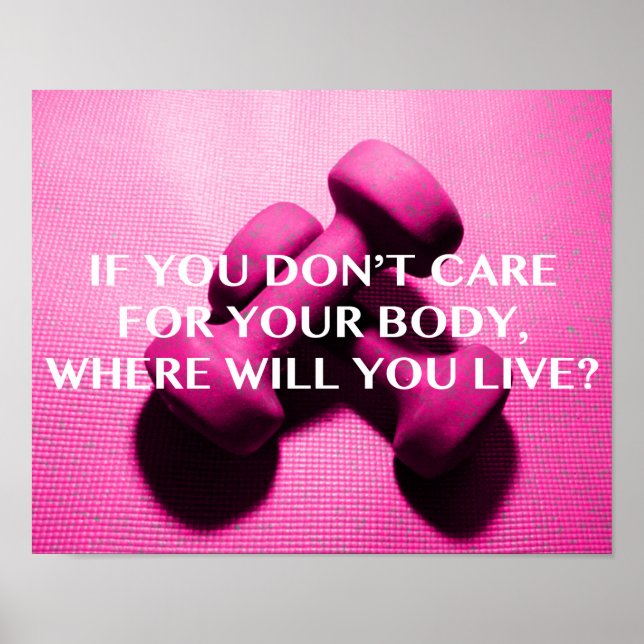 Pôster Preparação | Barretas de elevação de peso de aspas (Frente)